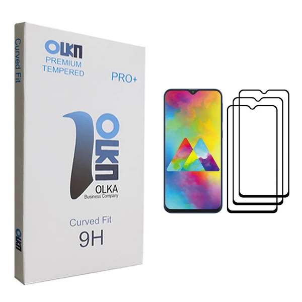 محافظ صفحه نمایش الکا مدل +PRO مناسب برای گوشی موبایل سامسونگ Galaxy M20 بسته سه عددی