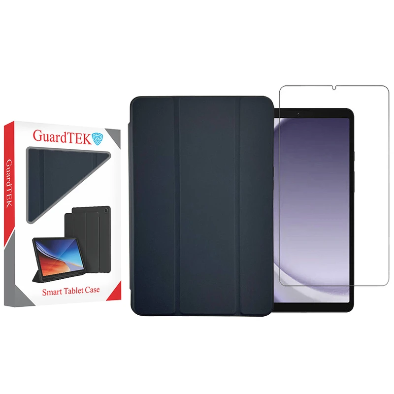 کیف کلاسوری گاردتک مدل Smart_X115 مناسب برای تبلت سامسونگ Galaxy Tab A9 X115 به همراه محافظ صفحه نمایش