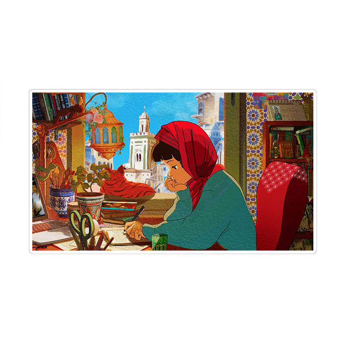 استیکر لپ تاپ ماسا دیزاین طرح Lofi مدل STK1581