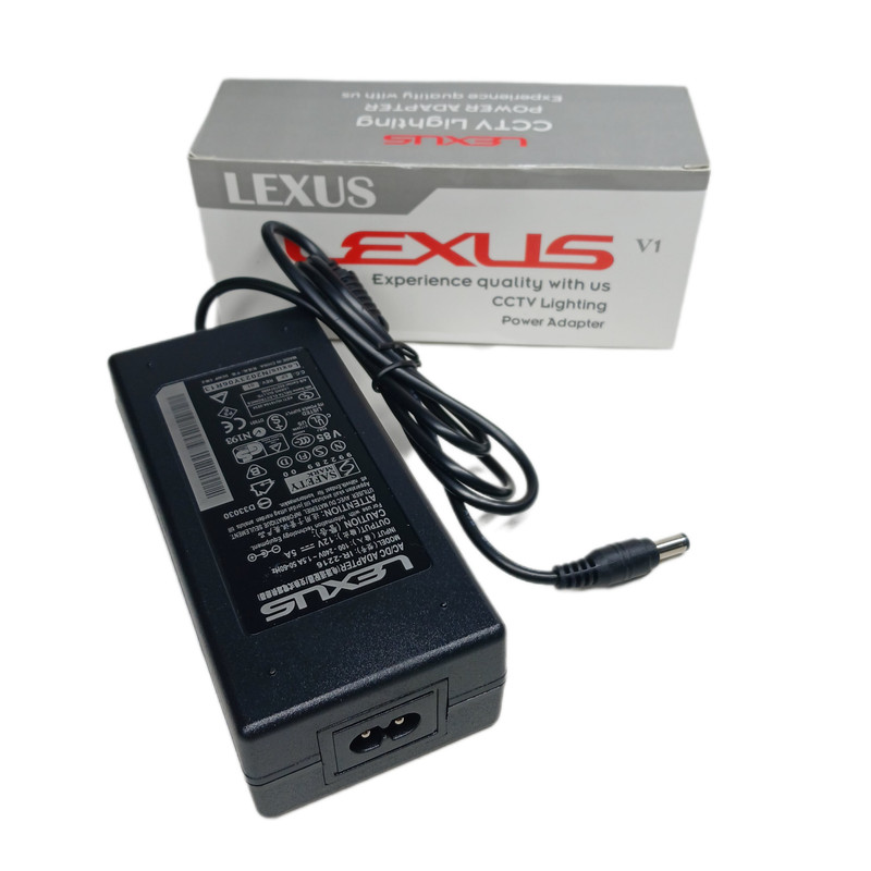 آداپتور 12 ولت 5 آمپر لکسوس مدل IR-2216 آداپتور 12 ولت 5 آمپر لکسوس مدل IR-2216