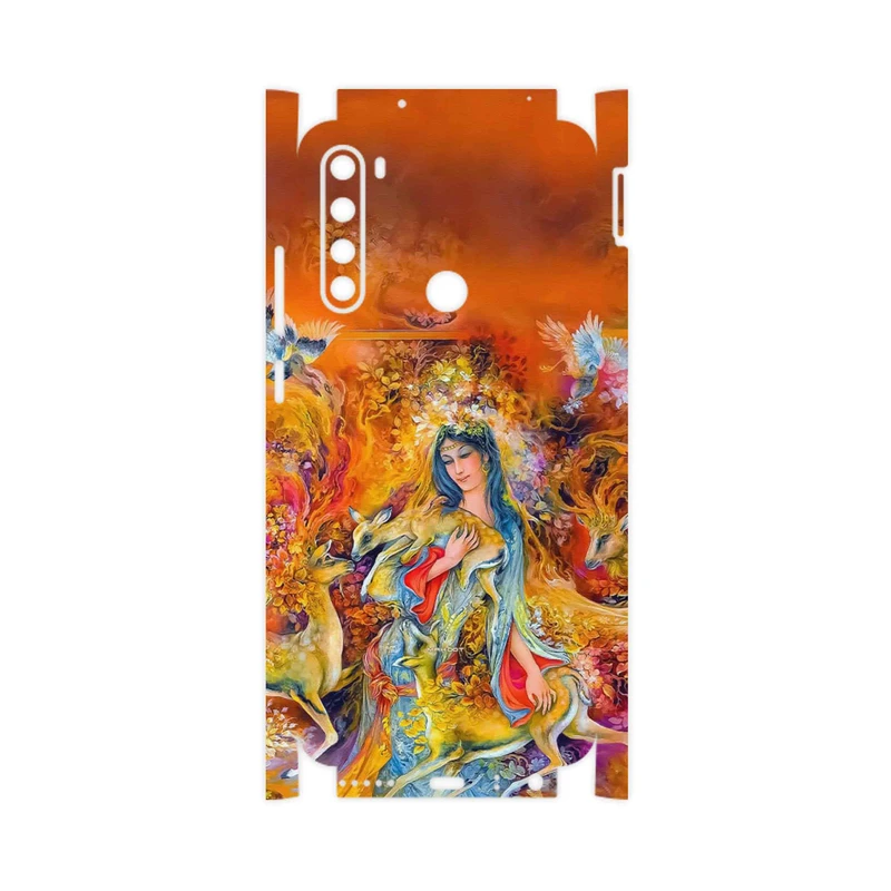 برچسب پوششی ماهوت مدل Persian miniature 2-FullSkin مناسب برای گوشی موبایل شیائومی Redmi Note 8 2021