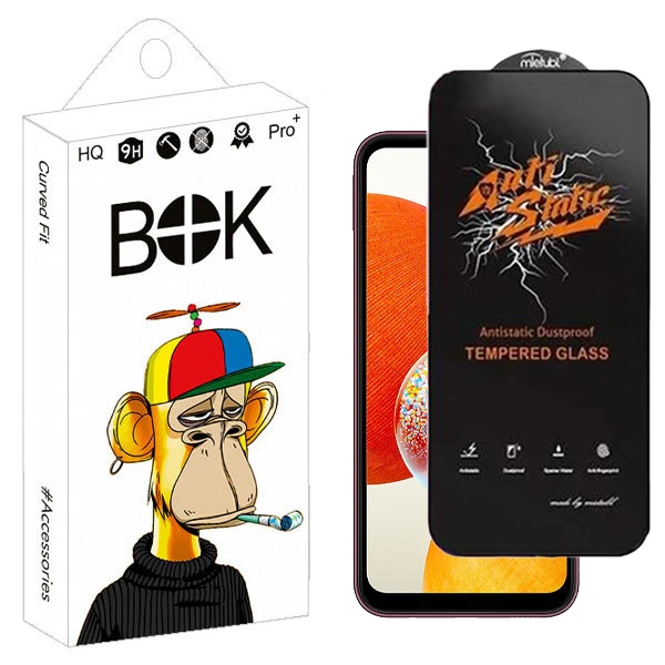 محافظ صفحه نمایش بوک مدل Antistatic Guard مناسب برای گوشی موبایل سامسونگ GALAXY A14