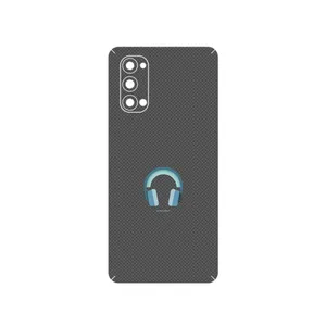 MAHOOT Minimal Headphone Icon Cover Sticker for Oppo Reno4 Pro 5G