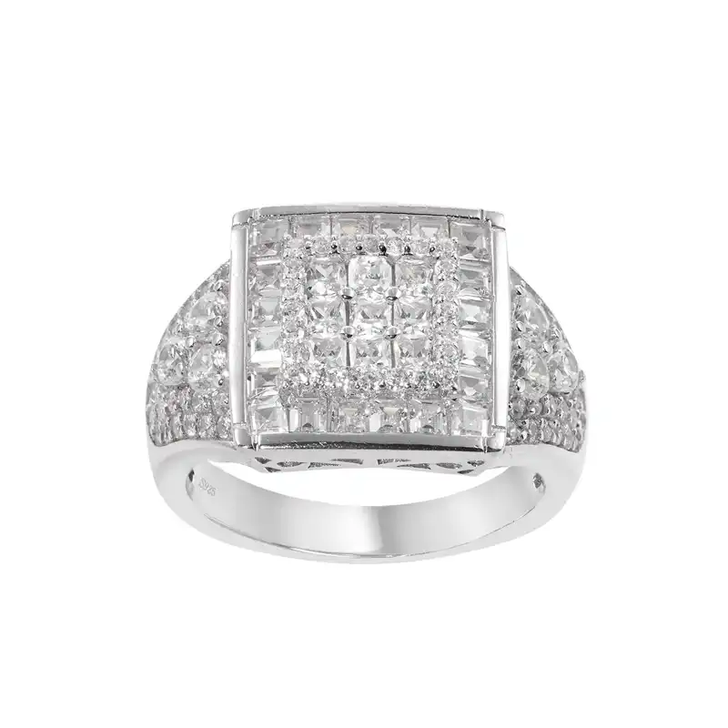 انگشتر نقره زنانه مدل RE O3