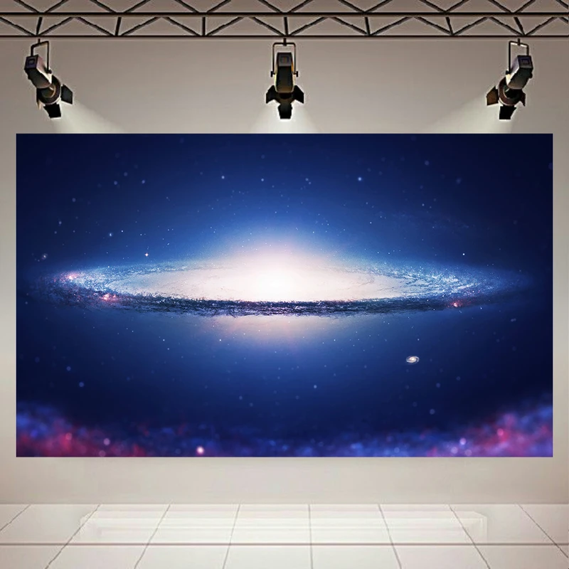 تابلو بوم طرح کهکشان و ستارگان کد AR2069