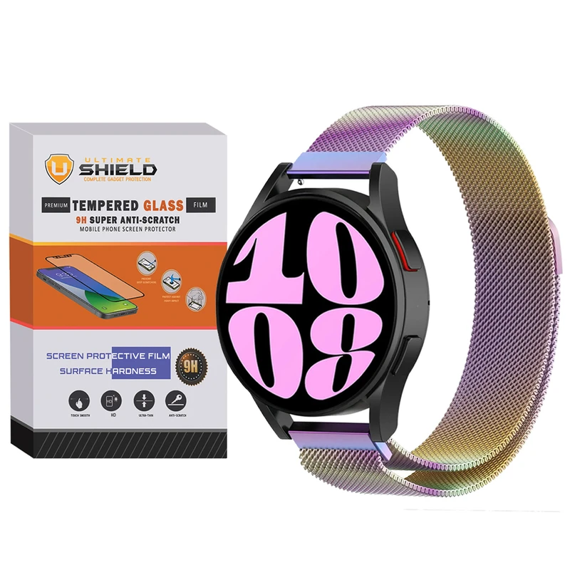 بند آلتیمیت شیلد مدل Milanese مناسب برای ساعت هوشمند سامسونگ Galaxy Watch 6 44mm