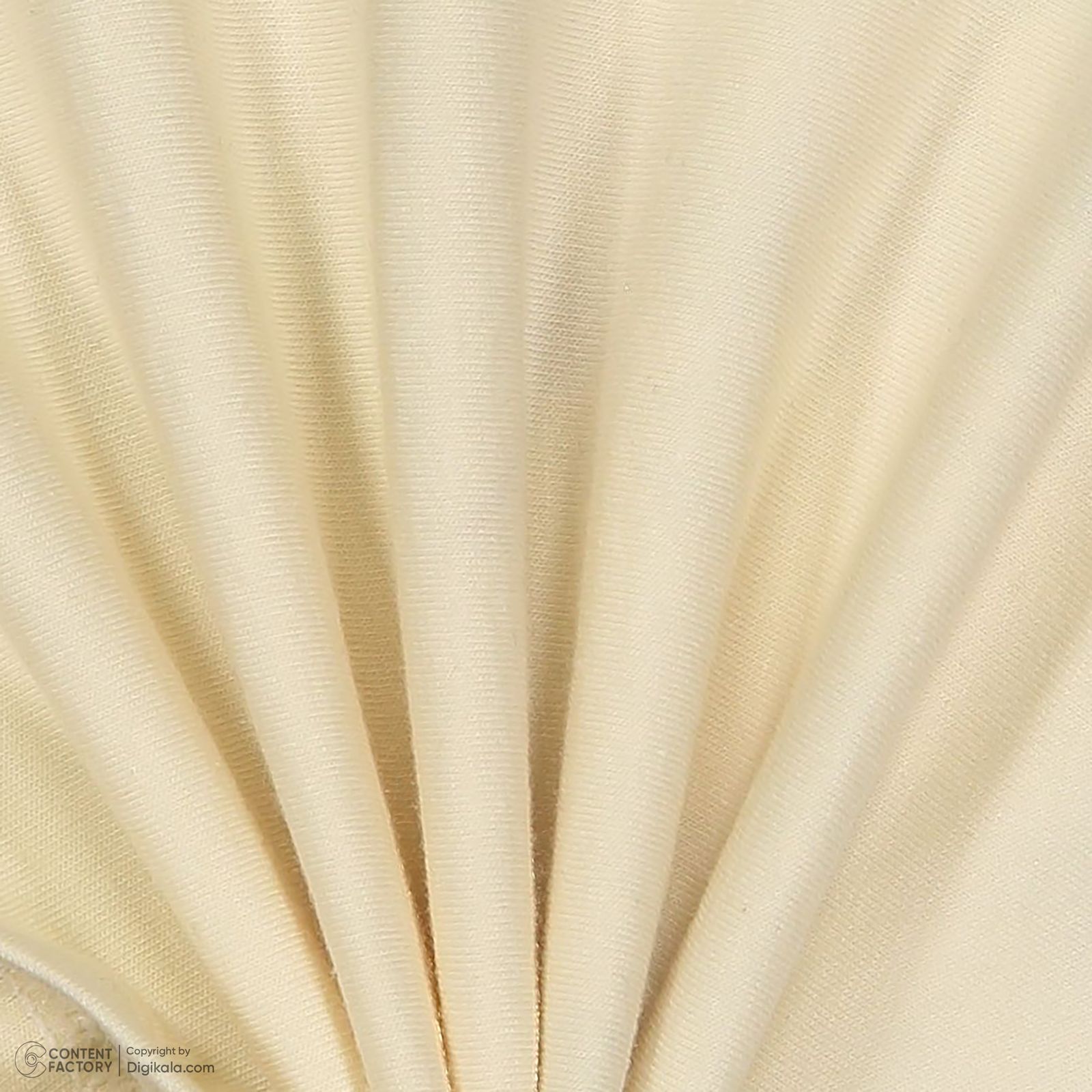 ست تی شرت و شلوار دخترانه ناربن مدل 1183 رنگ زرد روشن - - 4