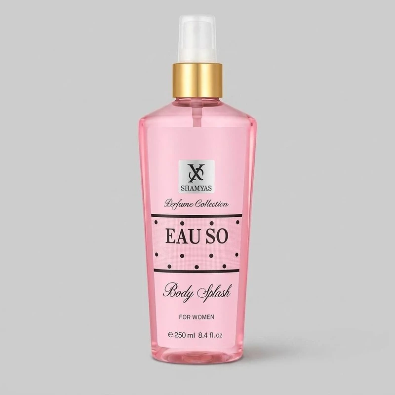 بادی اسپلش زنانه شمیاس مدل Eau So حجم 250 میلی‌لیتر