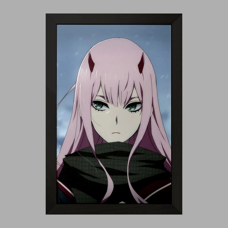 تابلو خندالو مدل زیروتو انیمه دارلینگ در فرنکس  کد 11979