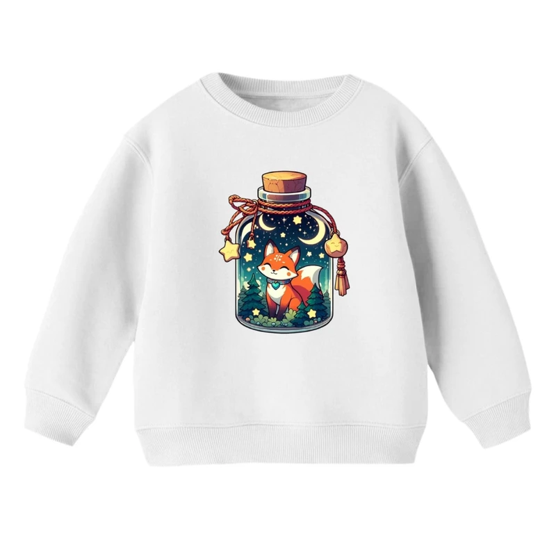 سویشرت بچگانه مدل روباه و بطری