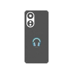 MAHOOT Minimal Headphone Icon Cover Sticker for Oppo A58 4G