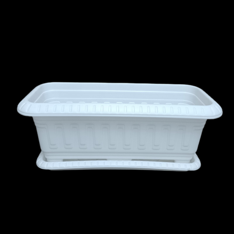 گلدان مدل مستطیلی پلاستیکی کد 51