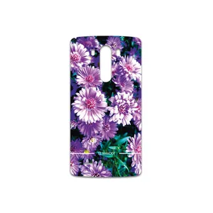 MAHOOT Purple-Flower Cover Sticker for LG G3