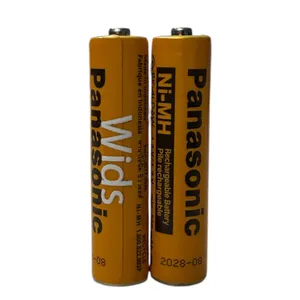 باتری نیم قلمی قابل شارژ پاناسونیک مدل WIDS