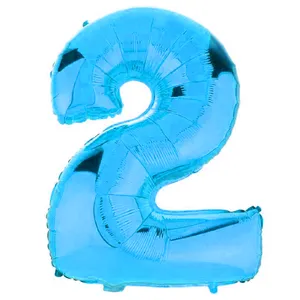 بادکنک فویلی سورتک مدل عدد دو پلاس کد STFN05 