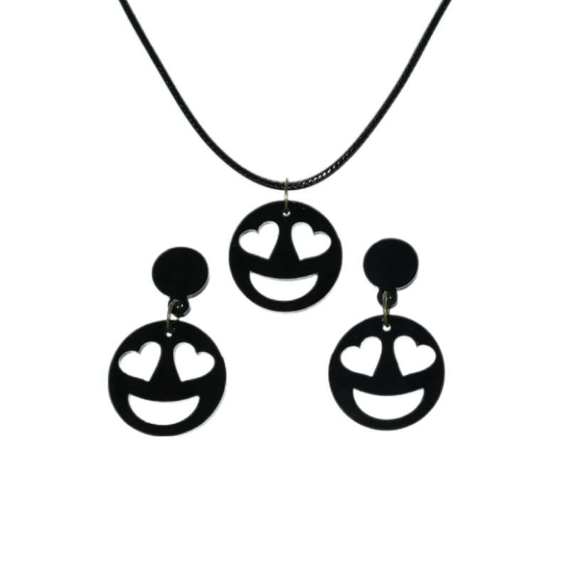 نیم ست دخترانه مدل ایموجی طرح عشق نیم ست دخترانه مدل ایموجی طرح عشق