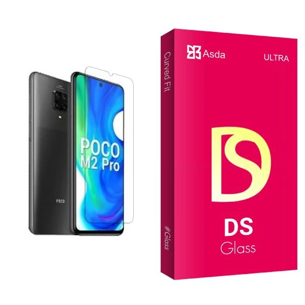 محافظ صفحه نمایش آسدا مدل DS Glass MIX001 مناسب برای گوشی موبایل شیائومی Poco M2 Pro