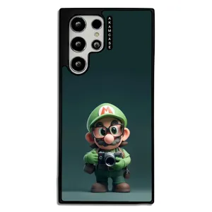 AKAM AMC-WSGS22U-SUPER MARIO6 Cover For Samsung Galaxy S22 Ultra