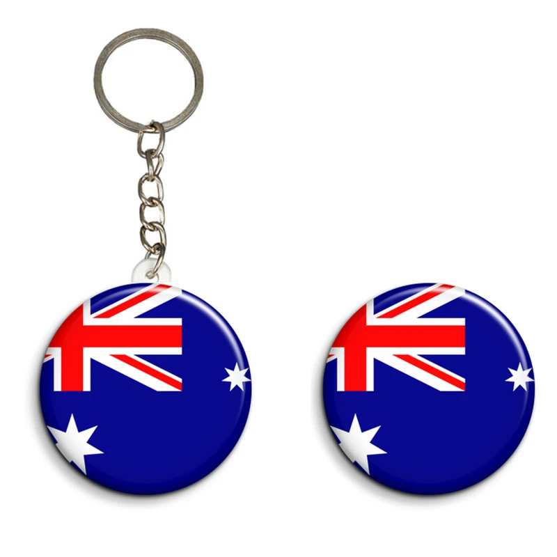 پیکسل مدل پرچم استرالیا کد 01 Australia به همراه جاکلیدی