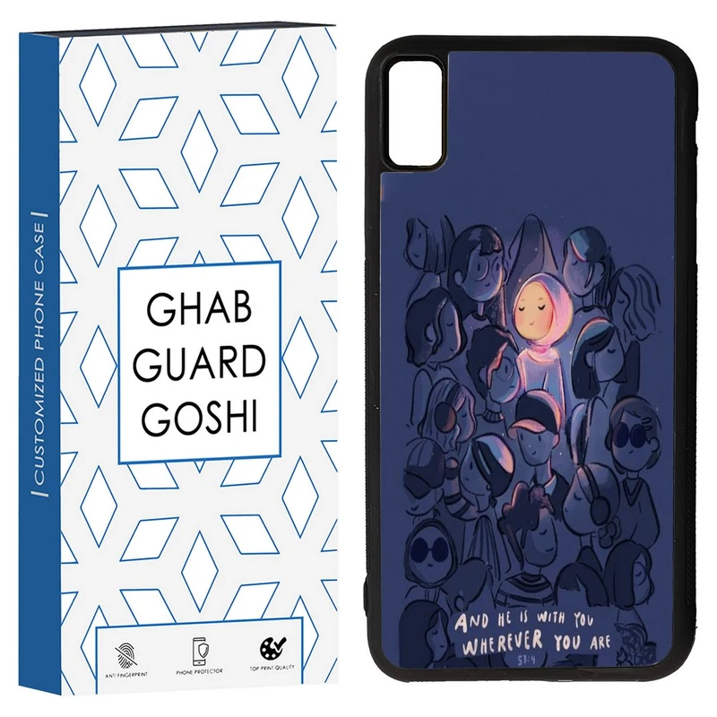 کاور قاب گارد گوشی طرح دخترانه کد TPU-116 مناسب برای گوشی موبایل اپل Iphone XS MAX/ Iphone X MAX