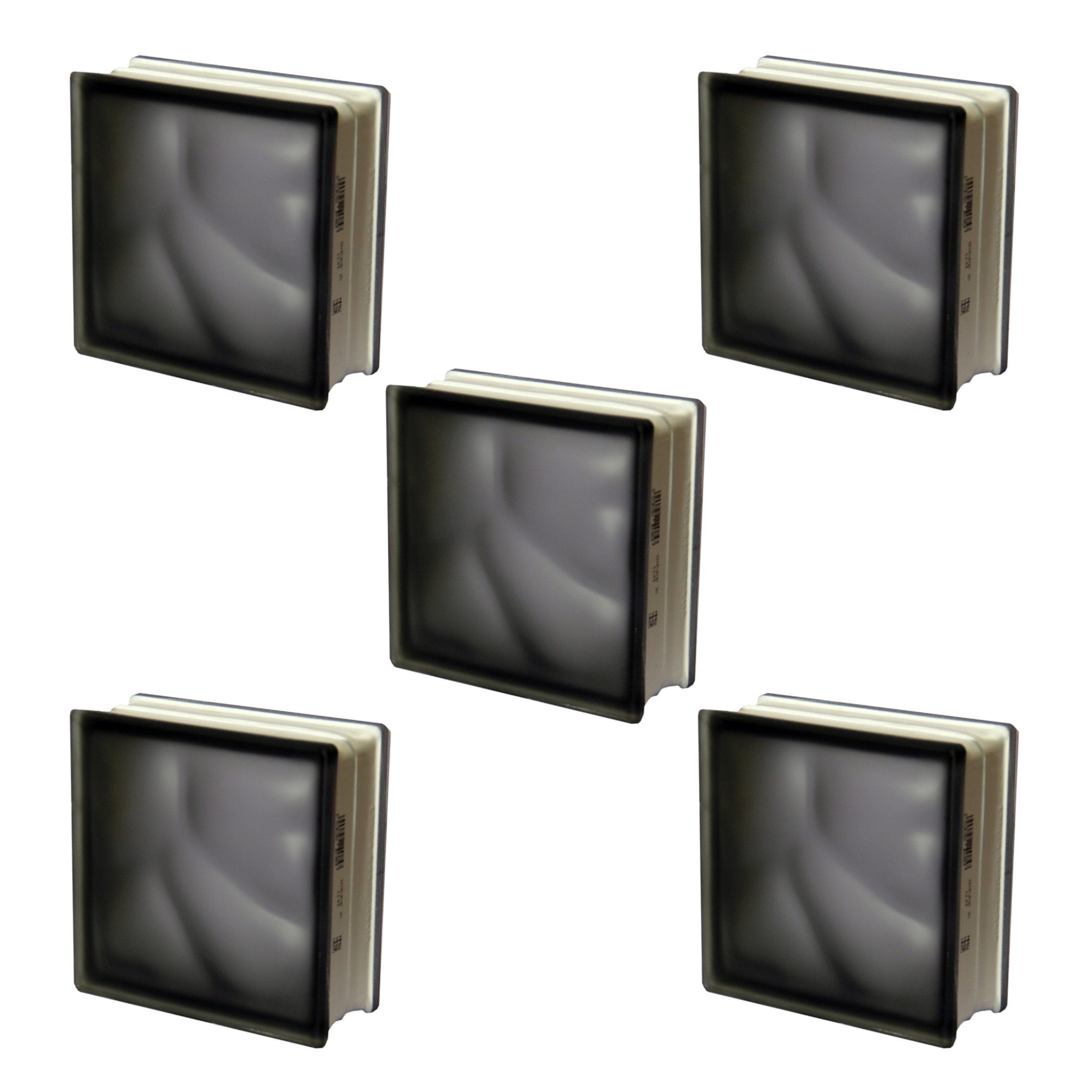 بلوک شیشه ای مدل SATIN بسته 5 عددی