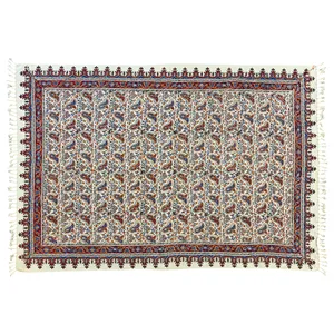 رومیزی قلمکار طرح دوبته