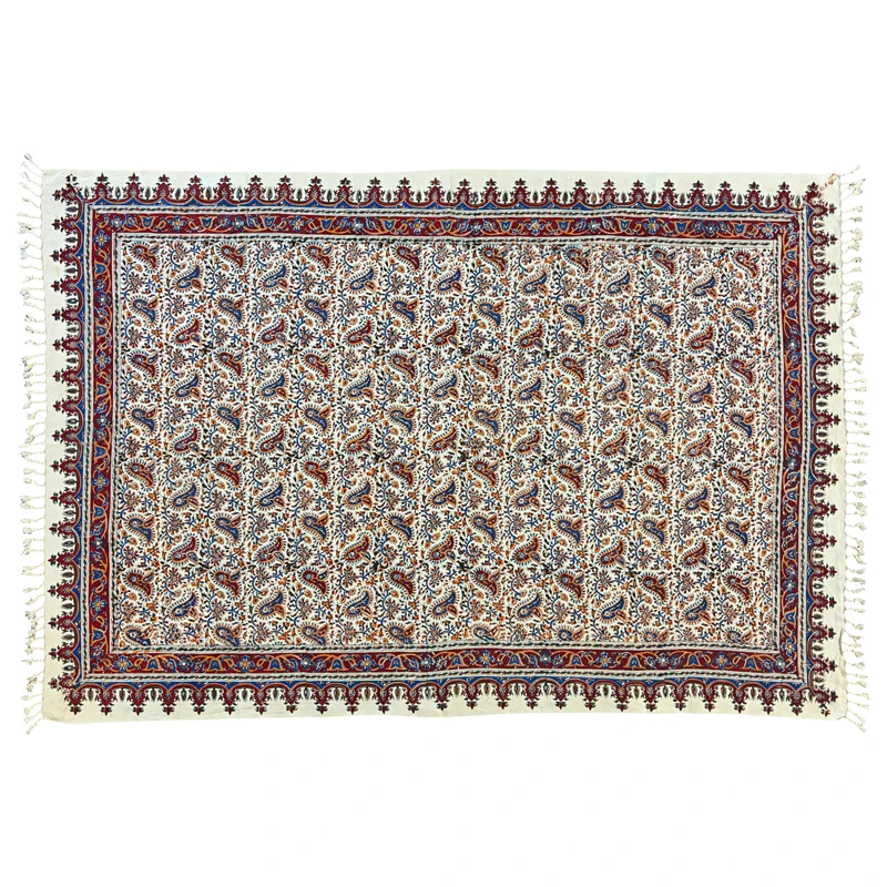 رومیزی قلمکار ممتاز طرح سلسله ای کد S150