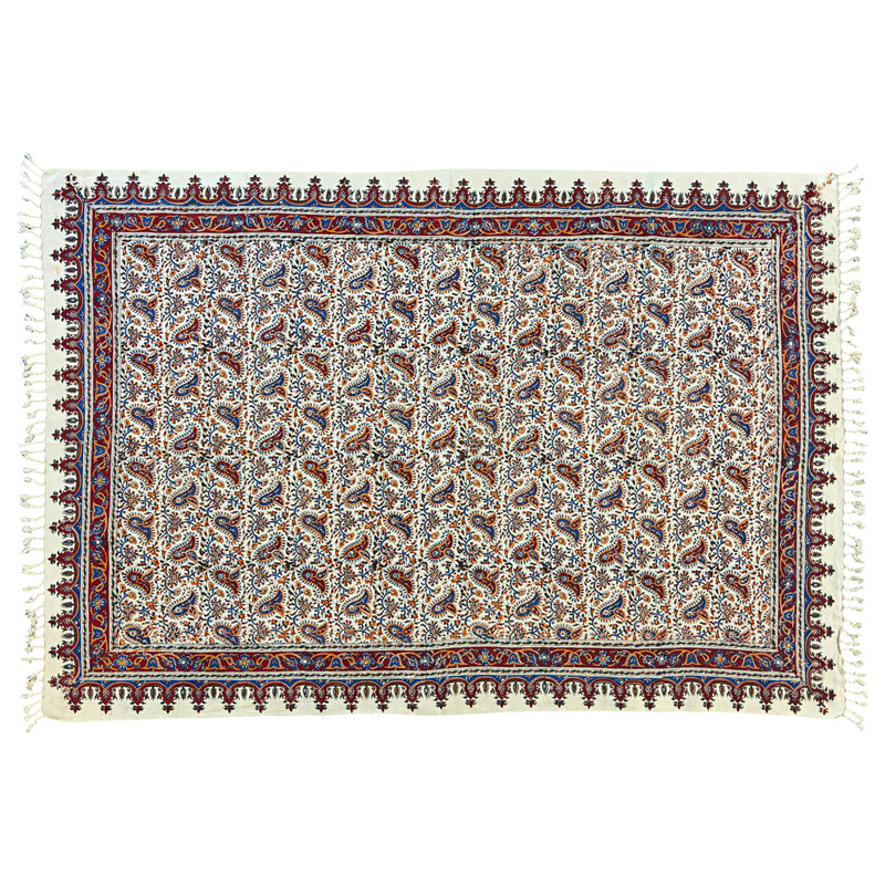 رومیزی قلمکار ممتاز طرح سلسله ای کد S150