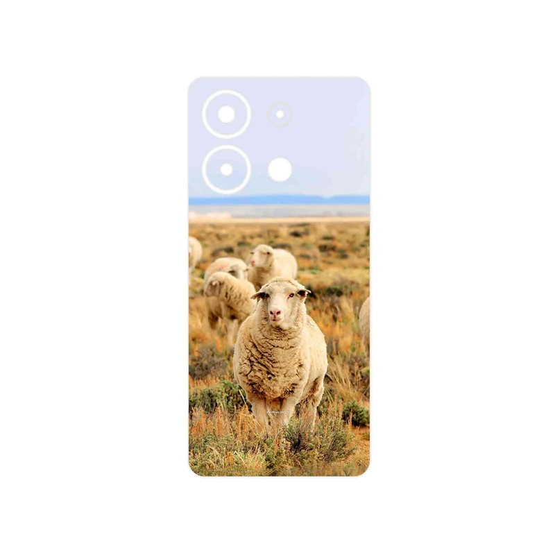 برچسب پوششی ماهوت مدل Sheep مناسب برای گوشی موبایل شیائومی Redmi Note 13 4G