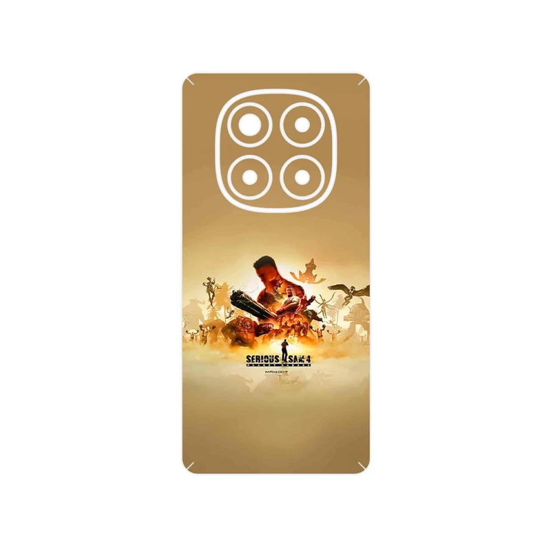 برچسب پوششی ماهوت مدل Serious Sam Game Series مناسب برای گوشی موبایل شیائومی Redmi Note 14 Pro 4G