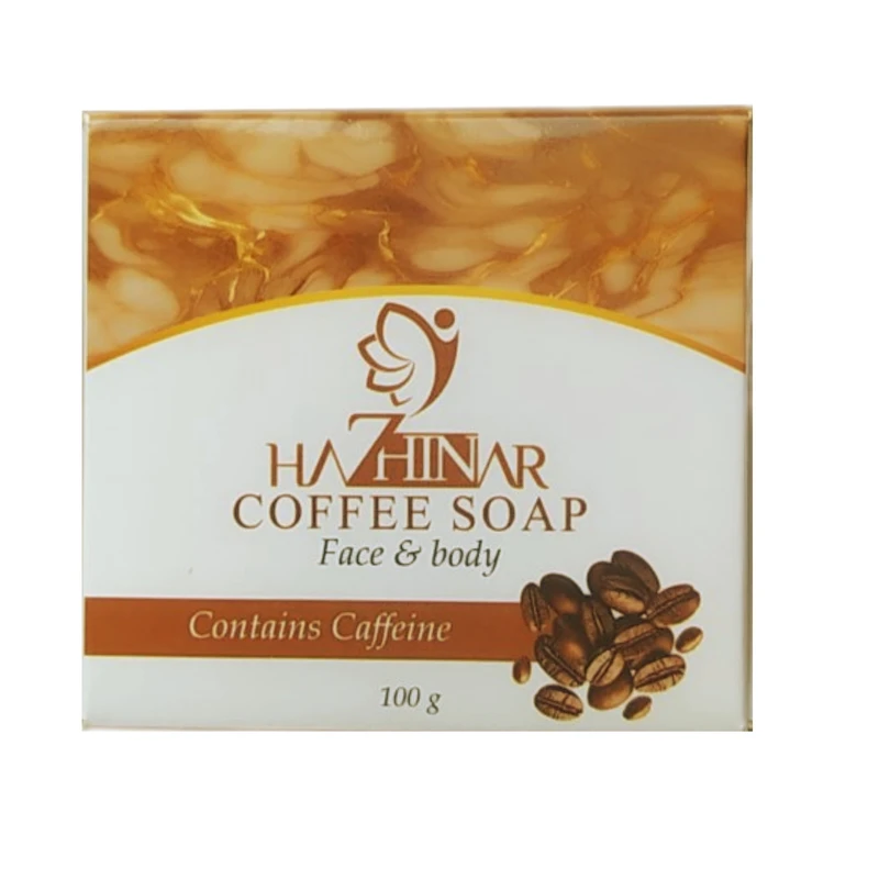 صابون شستشو هاژینار مدل قهوه وزن 100 گرم