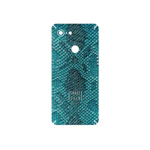 MAHOOT Blue Snake Skin Cover Sticker for Google Pixel 3