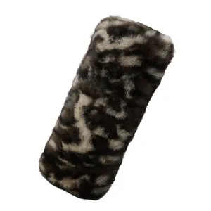 هدبند بافتنی زنانه مدل روسی 