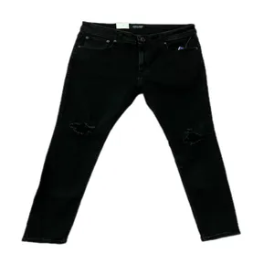 شلوار جین مردانه جک اند جونز مدل اسکینی.ژاپ‌دار کد 3201