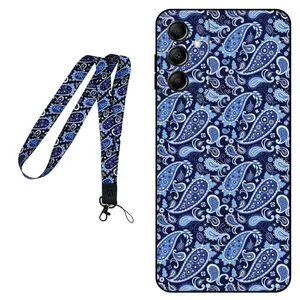 Megafone Paisley 0026 Cover For Samsung Galaxy A14 Mobile Neckband