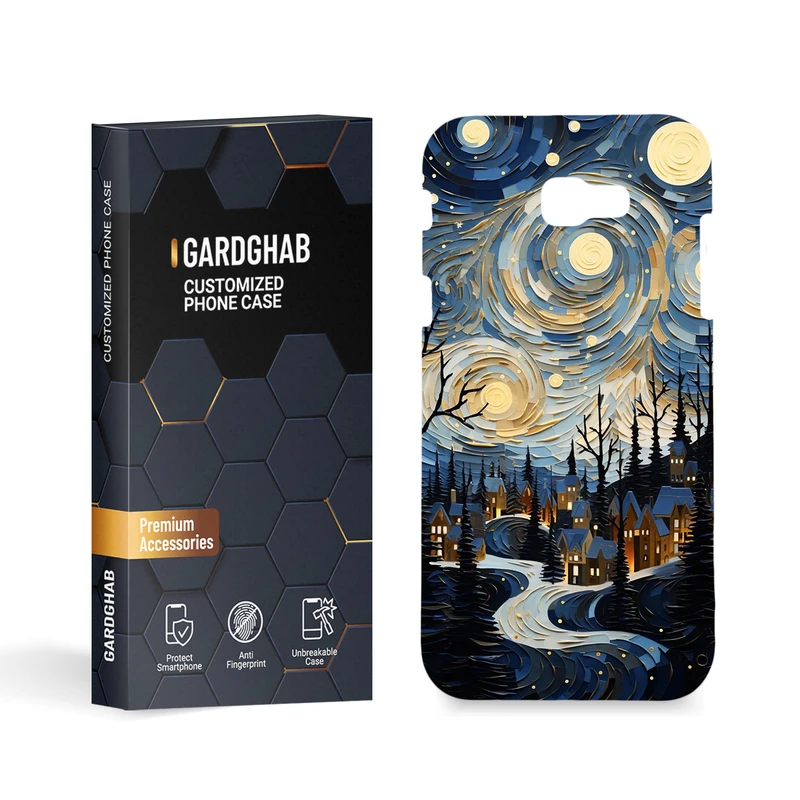 کاور گارد قاب مدل ساده مناسب برای گوشی موبایل سامسونگ Galaxy A7 2017 / A720