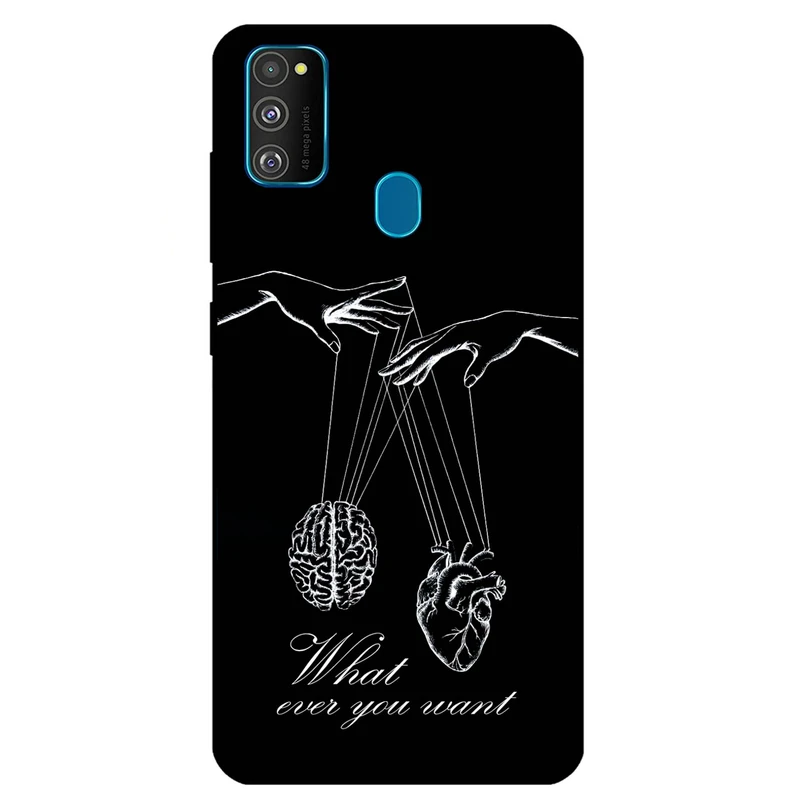 کاور مگافون طرح فکر و احساس مدل 1899 مناسب برای گوشی موبایل سامسونگ Galaxy M21 / M30 S   