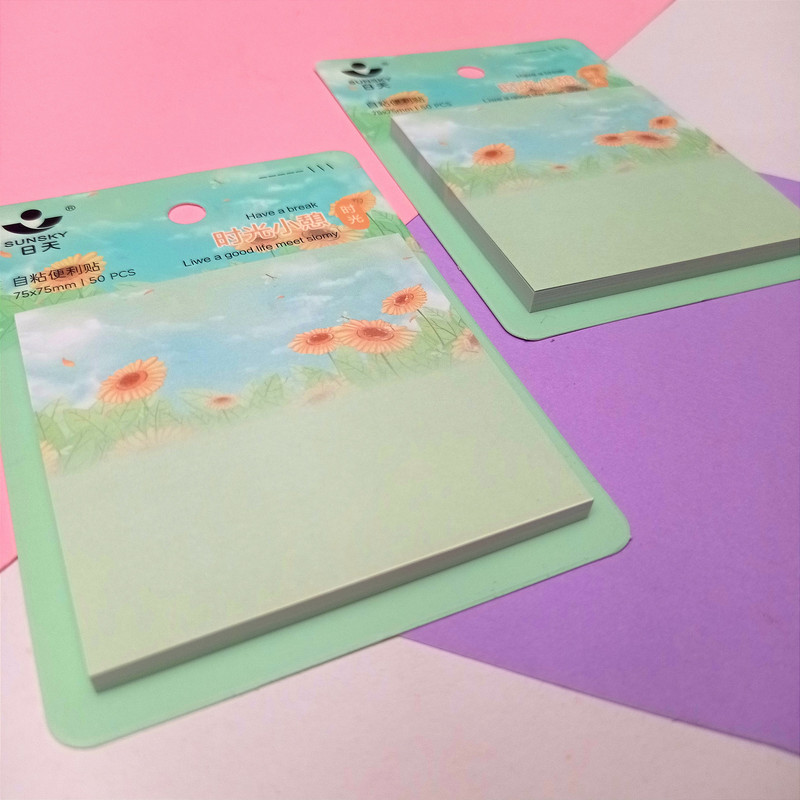 کاغذ یادداشت چسب دار مدل sunsky کد Aa