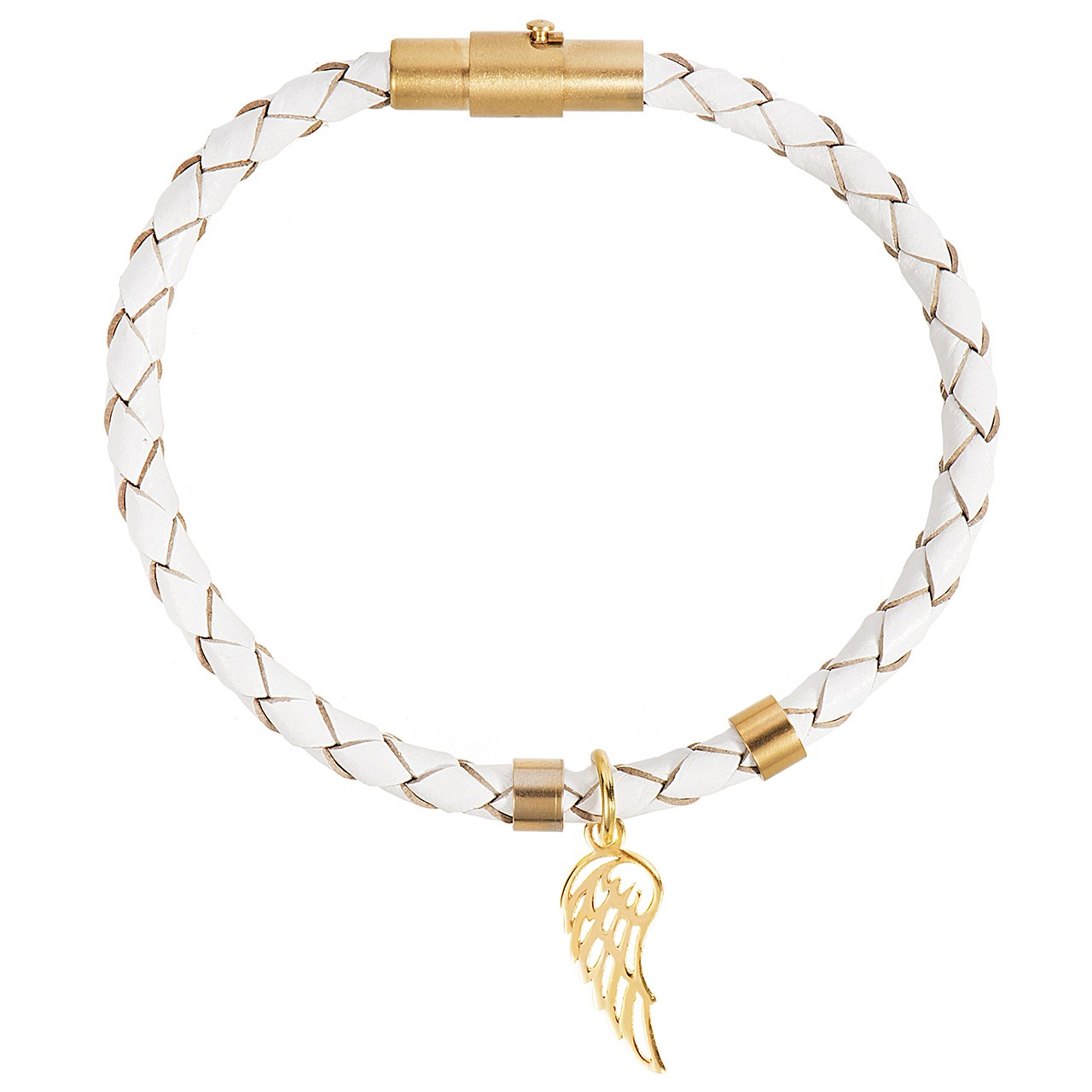 دستبند طلا 18 عیار زنانه رزا مدل BW113