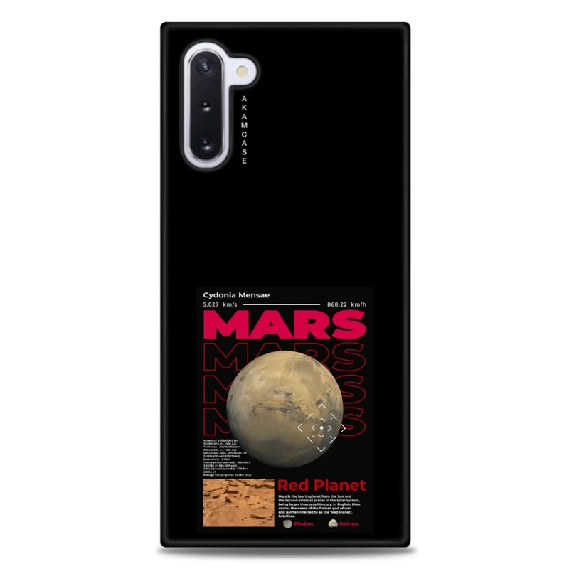 کاور آکام مدل AMC-WSGN10-PLANET-27 مناسب برای گوشی موبایل سامسونگ Galaxy Note 10