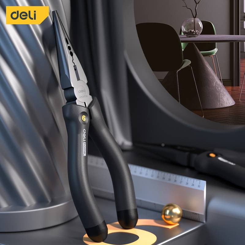 انبر دم باریک دلی مدل HT2106 سایز 6 اینچ