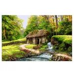 نخ و نقشه تابلوفرش طرح منظره کد 23236