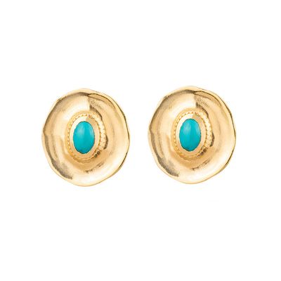 گوشواره میخی طلا 18 عیار زنانه کیا گالری مدل رایکا کد EM443