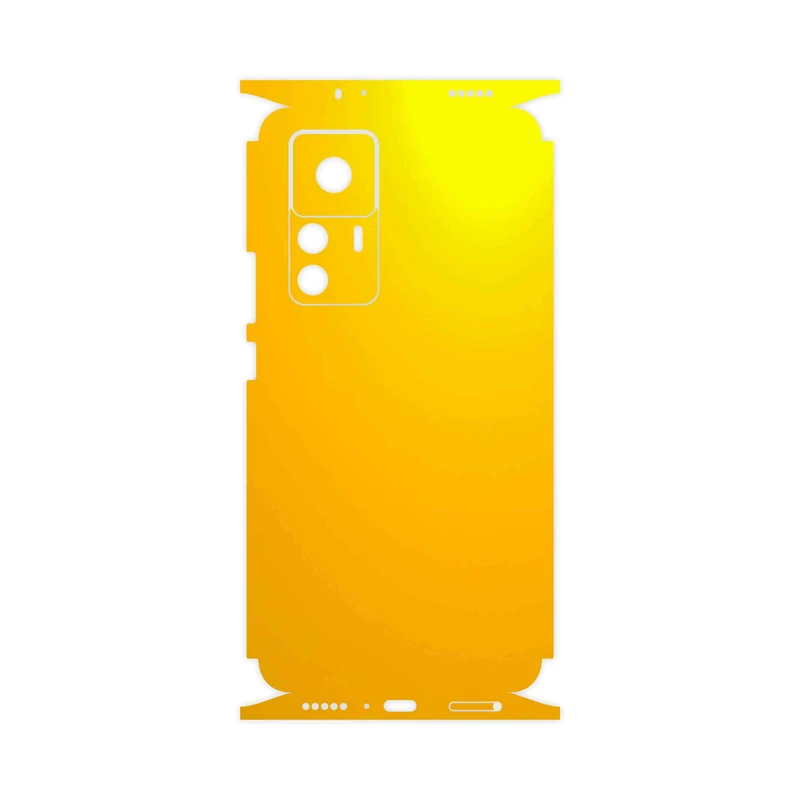 برچسب پوششی ماهوت مدل Matte-Deep-Mustard-FullSkin مناسب برای گوشی موبایل شیائومی 12T Pro