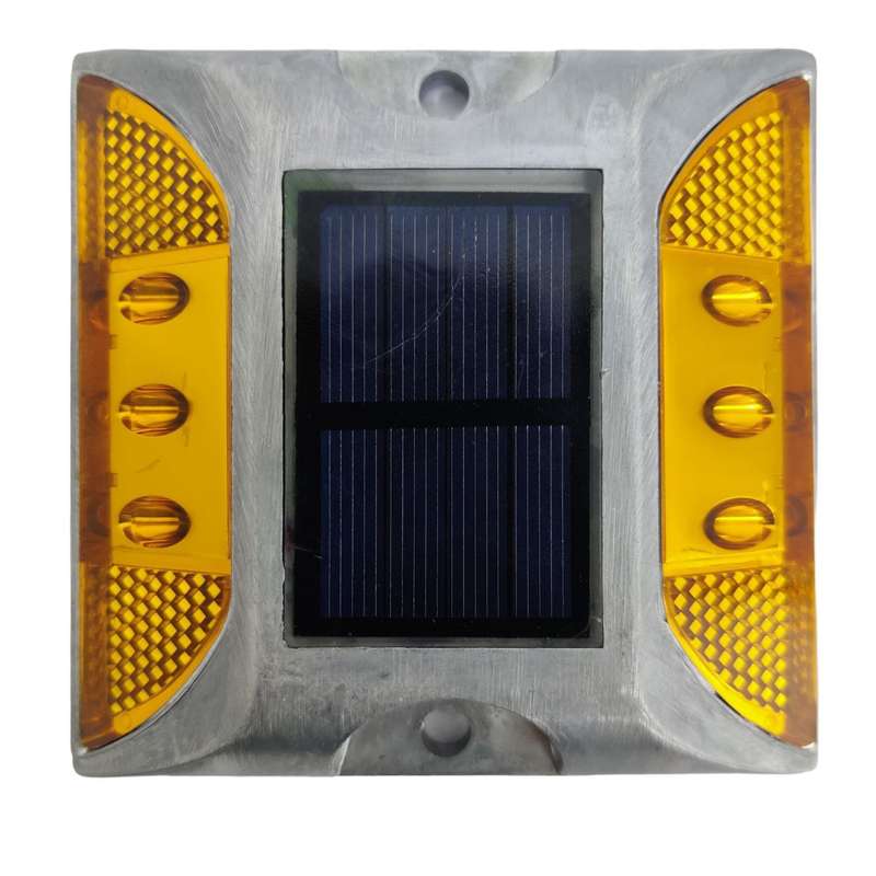 چراغ هشدار سولار مدل چشم گربه ای مجموعه 2 عددی