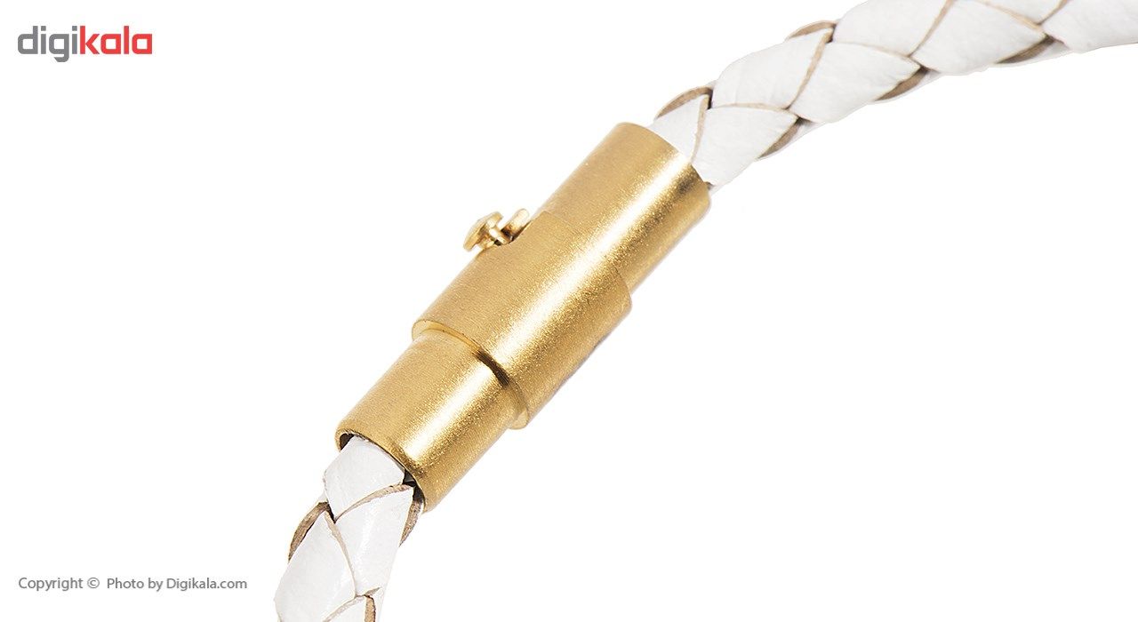 دستبند طلا 18 عیار زنانه رزا مدل BW113 -  - 3