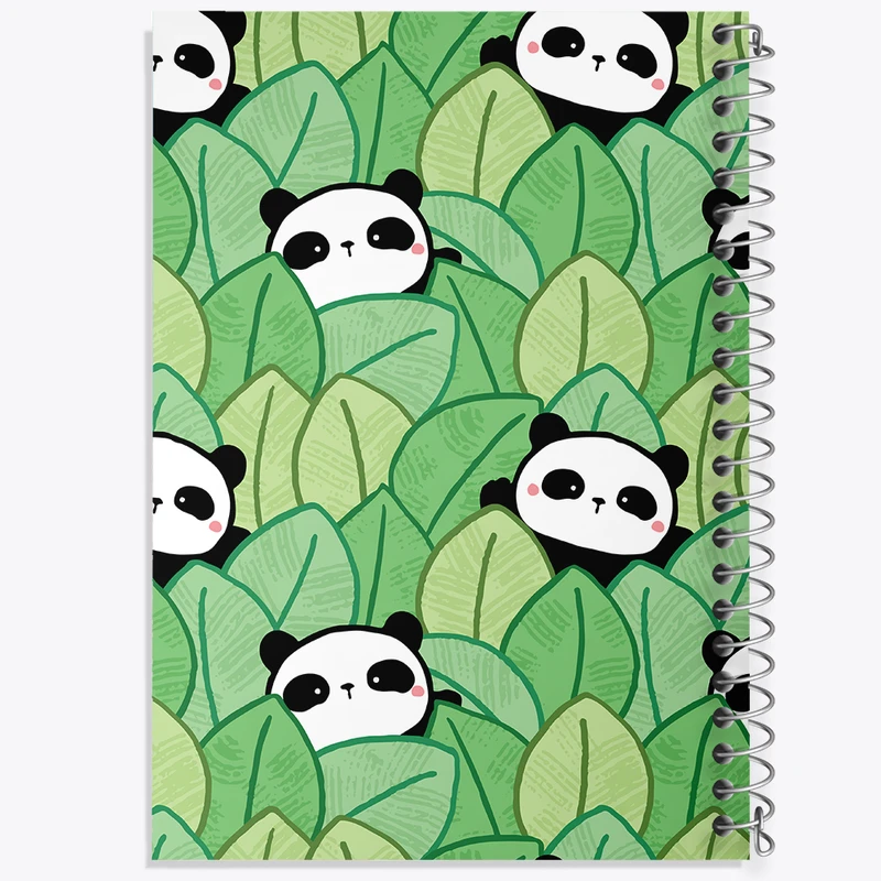 دفتر مشق 50 برگ خندالو طرح پاندا کد N915