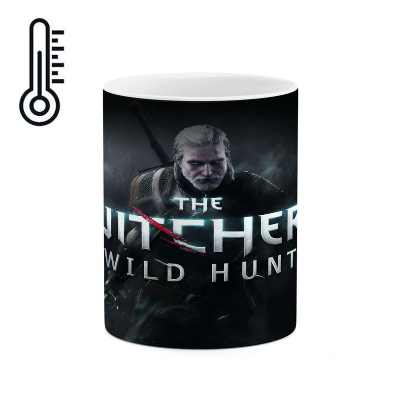 ماگ حرارتی کاکتی مدل The Witcher کد mgh10925