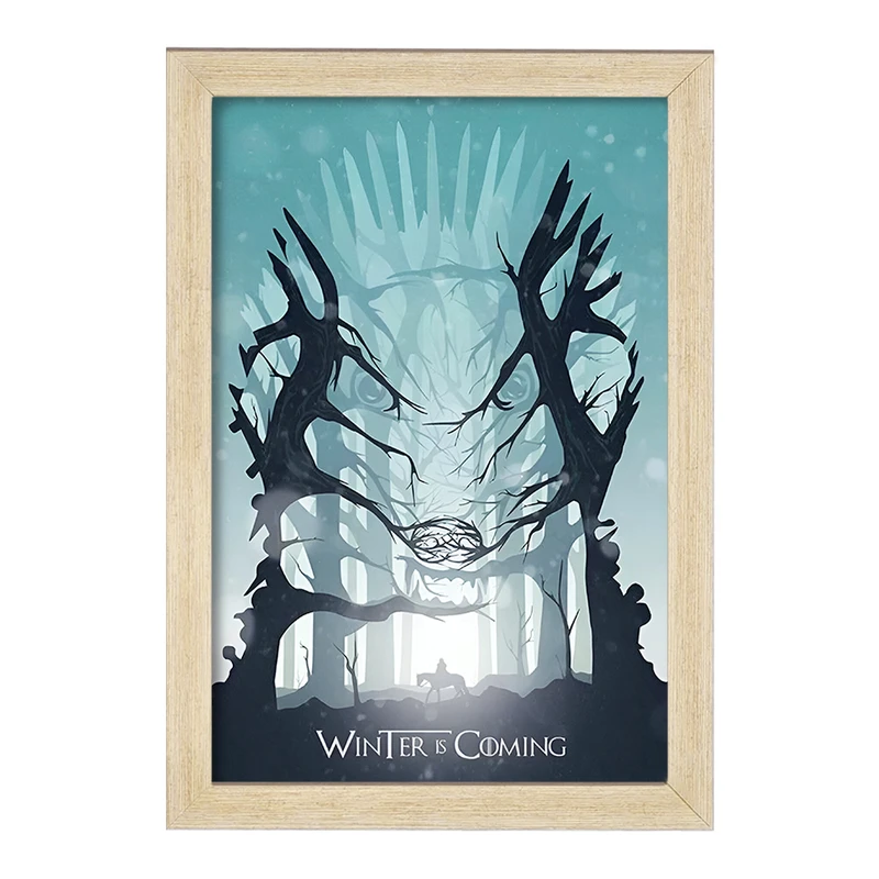 تابلو خندالو مدل بازی تاج و تخت (Game Of Thrones) کد F10152