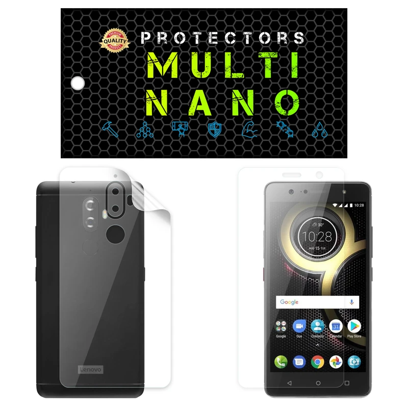 محافظ صفحه نمایش مولتی نانو مدل X-SFT مناسب برای گوشی موبایل لنوو K8 Plus به همراه محافظ پشت